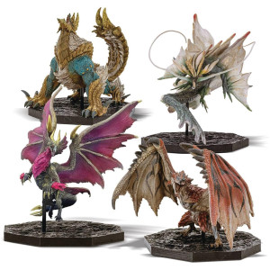 Capcom Monster Hunter Cfb Creators Model Cube 4Piece Box Set