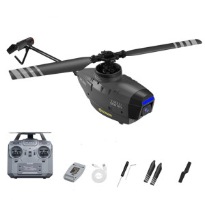 Aetheria C127Ai Rc Helicopter With 1080P Camera 24G 4Ch Singlerotor Brushless Helicopter Model Without Aileron Remote Control