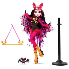 Monster High Freak Du Chic Draculaura Figure Sdcc 2023 Exclusive Pink