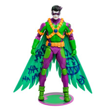 Mcfarlane Toys Dc Multiverse Red Robin Jokerized Gold Label 7In Action Figure