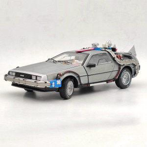 Hw 118 Elite For Back To The Future Time Machine Ultimate Edition Bcj97 Diecast Car Models Hobbies Collection Gifts