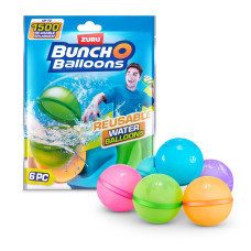 Bunch O Balloons Reusable Water Balloons 6 Pack By Zuru