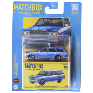 Matchbox 1980 Mercedes Benz W123 Wagon Blue 422