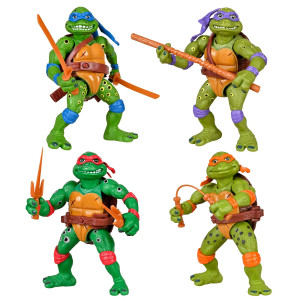 Teenage Mutant Ninja Turtles Micro Mutant Tmnt Classic Movie Star Soft Bundle