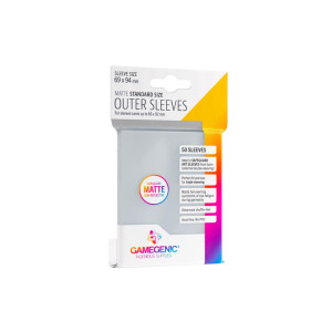 Outer Sleeves Matte Standard Size Premium Protection For Your Treasured Cards 50Pack Of Card Sleeves Ideal For Tcgs And Lcgs