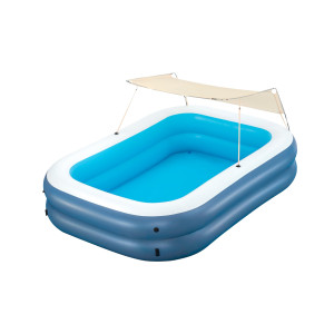 Bestway Summer Bliss Family Pool With Sun Shade 254 X 178 X 140 Cm