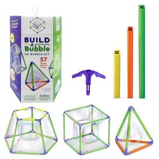 Build A Bubble Montessori 3D Bubble Maker Kit For Kids 8 & Up - Fun-Filled, Easy-To-Use 57-Piece Stem Building Toys Kit- Indoor Educational Steam Bubble Toys That Help With Your Child'S Development
