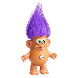 Poptaters Good Luck Trolls Includes 1 Character Purple Or Green Hair 11 Facial And Body Parts Including One Potato Head Orig