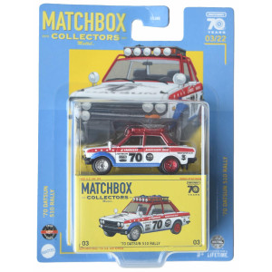 Matchbox 70 Datsun 510 Rally Collectors Edition