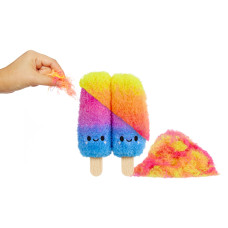 Fluffie Stuffiez Ice Pops Small Collectible Feature Plush Surprise Reveal Unboxing Huggable Tactile Play Fidget Diy Ultra Soft