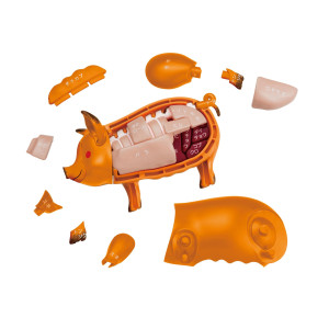 Megahouse Pork Puzzle Whole Grilled Ver Kaitai Puzzle