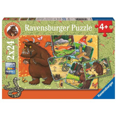 Ravensburger Kinderpuzzle 12001050 Grffelo Im Wald 2X24 Teile Grffelo Puzzle Fr Kinder Ab 4 Jahren