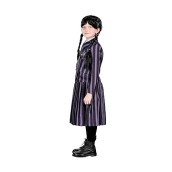 Toynk Wednesday Inspired Gothic Girl School Uniform Child Costume | Large