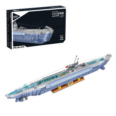 Panlos 628011 Submarine Clamping Blocks Model Kit 6712 Pieces Model Kit Technology Military Model For Adults Compatible With Le