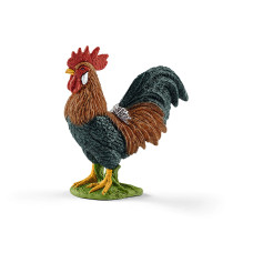 Schleich Farm World Farm Animal Toys For Boys And Girls Realistic Bird Toys Rooster Toy Figurine Ages 3