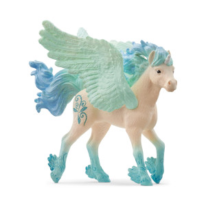 Schleich Bayala New 2024 Bayala Fantasy Stormy Unicorn Toy Foal