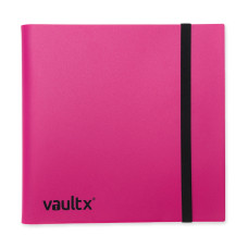 Vault X Binder 12 Pocket Trading Card Album Folder 480 Side Loading Pocket Binder For Tcg Pink