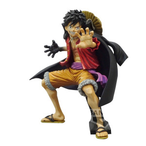 Banpresto One Piece Monkey D Luffy Wanokuni Manga Dimensions Bandai Spirits King Of Artist Figure