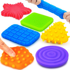 Zaxideel Squishy Sensory Toys For Kids Toddlers Super Soft Textured Sensory Fidget Toy For Autistic Children Special Needs