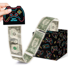 Gamer Birthday Surprise Box Cash Happy Birthday Money Box For Cash Gift Surprise Birthday Gift Box For Friends Teens Money Gi