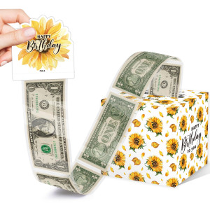 Sunflower Surprise Money Box Gift Pull For Game Lover Happy Birthday Money Box For Cash Gift Set Fun Birthday Gift For Boys Gi