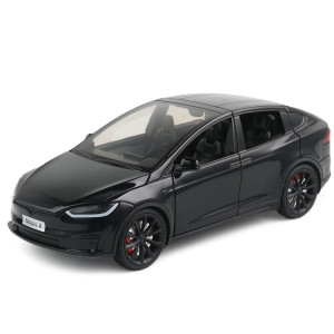 Model X Toy Car 124 Diecast Model X Model Car Pull Back Vehicles With Sound And Light Eagle Wing Door Big Model X Diecast Car