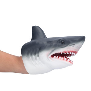 Hand Puppetrubber Interactive Hand Toy Head Gloves Puppet Role Play Toy For Kids Adult