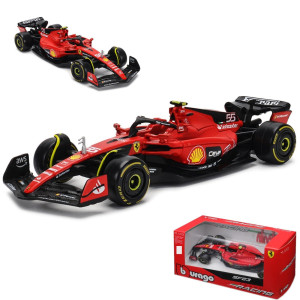 Htlnuzd Bburago 2023 143 Sf2355 Racing Model Car For F1 Scuderia Ferrari 143 Sf2355 Sainz Alloy Car Die Cast Car Model Adult