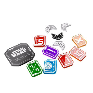 Star Wars Unlimited Premium Tokens Enhance Your Gaming Experience Officially Licensed Set Of 55 Acrylic Tokens Designed For T