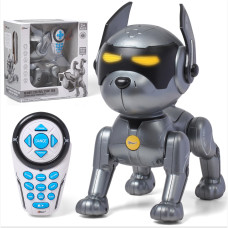 Top Race Robot Dog Toy Interactive Fun And Educational Stem Remote Control Robot Toy For Kids Dances Sits Stands Barks W