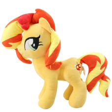 Little Horse Sunset Shimmer 33Cm Plush Toy Friendship Movie Feature Character Doll Action Figure Model Toy Sunset Shimmer