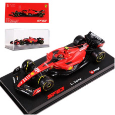 Htlnuzd Bburago 2023 143 Sf2355 Racing Model Car For F1 Scuderia Ferrari 143 Sf2355 Sainz Alloy Car Die Cast Car Model Adult