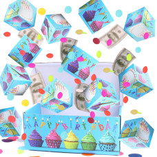 Baborui Birthday Surprise Box Gift Box For Money Happy Birthday Surprise Gift Box Explosion With Confetti Seeroze Exploding Gi