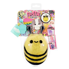 Fluffie Stuffiez Bee Small Collectible Feature Plush Surprise Reveal Unboxing Huggable Tactile Play Fidget Diy Ultra Soft Fluf