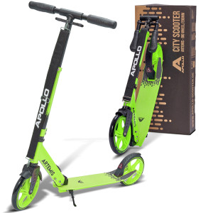 Apollo Artemis City Scooter Height Adjustable Scooter For Children Teens And Adults Scooter With Large Wheels City Scooter