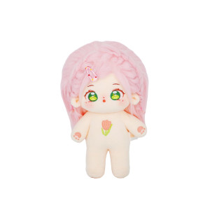 Calembou Plush Doll Cute 20Cm Cotton Doll Clothes Anime Soft Stuffed Dress Up Doll Kawaii Girl Plush Toys Make Your Own Doll