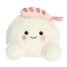 Aurora 33872 Palm Pals Ebi Shrimp Sushi 5 Inch Plush White And Pink