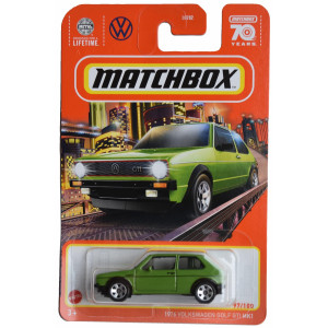 Matchbox 1976 Volkswagen Golf Gti Mk1 Green 97100