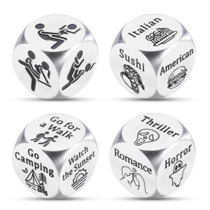 Date Night Idea Couple Decision Dice For Women Men Stocking Stuffers Valentines Day Gifts For Him Her For Adults Naughty Birthda