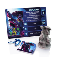 Tamashii Owlman Unleash The Mystical Powers Of The Owl Realm Scifi Strategy Game Ages 14 14 Players 4590 Min Playtime