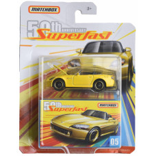 Matchbox 04 Honda S 2000 50Th Anniversary Yellow