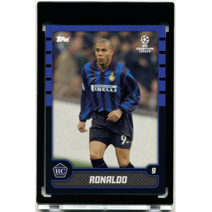 World Trading Cards Vintage Soccer Cards Ronaldo Nazario Lost Rookie Football Cards Topps Panini Collection Black