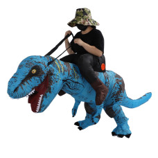 Aqur2020 Kids Inflatable Dinosaur Costume Funny T Rex Velociraptor Triceratops Dilophosaurus Pteranodon Carnotaurus And W