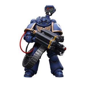 Joytoy Warhammer 40K Officially Licensed 118 Desolation Marine With Castellan Launcher Superfrag Action Figures