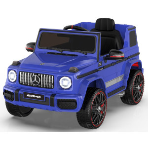 Anpabo Licensed Mercedesbenz G63 Car For Kids 12V Ride On Car Wparent Remote Control Low Battery Voice Prompt Led Headlight