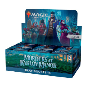 Magic The Gathering Murders At Karlov Manor Play Booster Box 36 Packs 504 Magic Cards