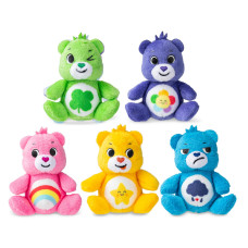 Care Bears Micro Plush Toy 5 Pack Cheering Bear Laugh Bear Lucky Bear Bouncy Bear Harmony Bear Collectable Plush Toy For