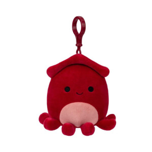 Squishmallows Altman The Squid Clip Keyring 35 Inch