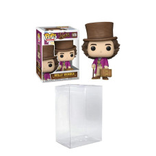 Funko Pop Movies Wonka Willy Wonka Bundled With A Byrons Attic Protector