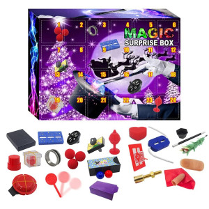 Liebewh Christmas Magical Toy Set Amazing Magic Tricks For Children Magic Tricks Set For Beginners Or Budding Young Magical 24P